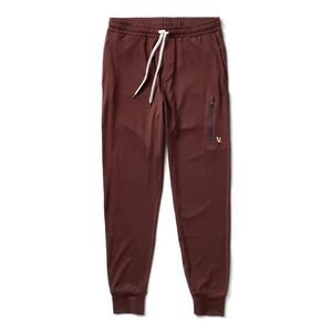 Vuori Sunday Performance Jogger Large Burgundy Oxblood